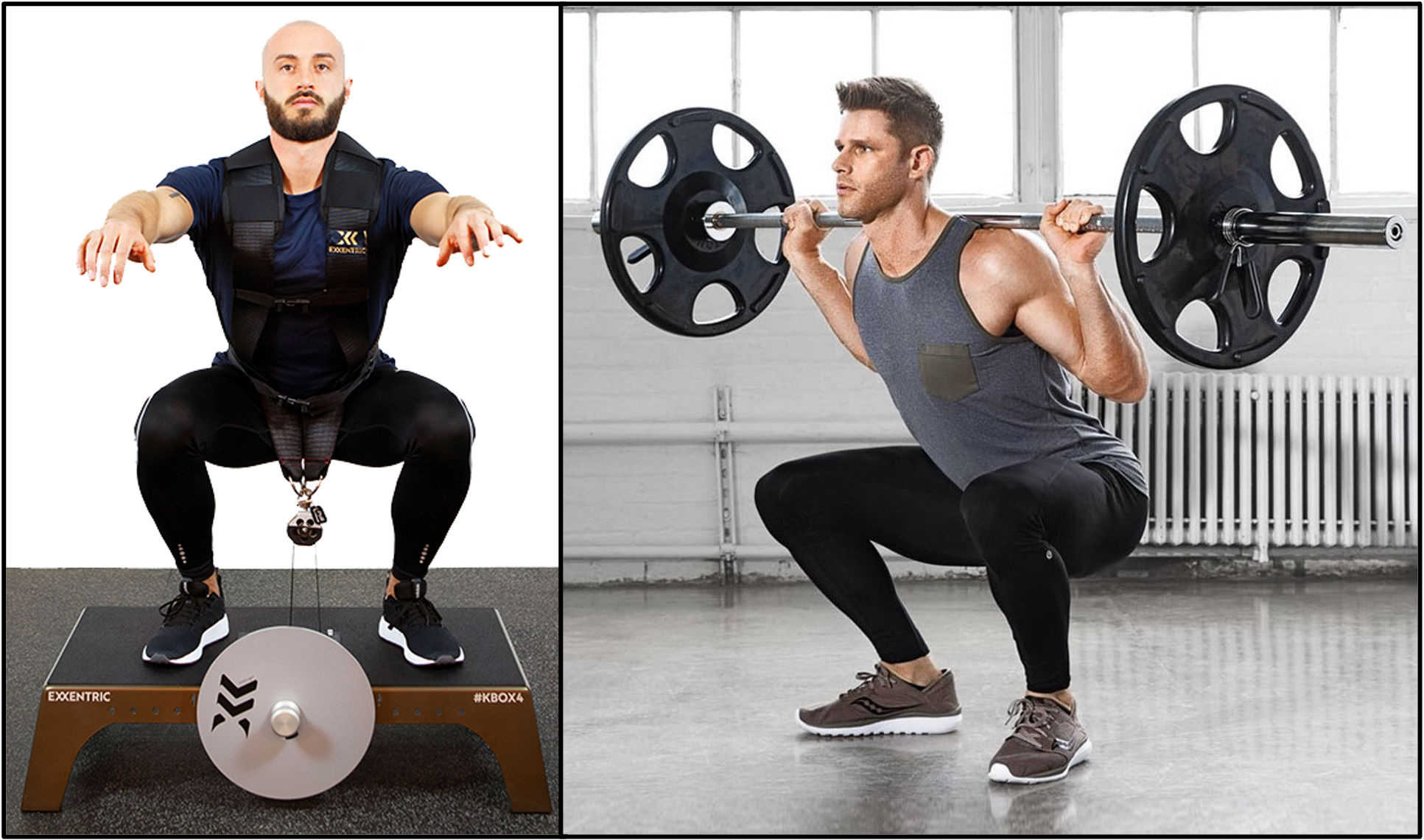 flywheel squat barbell squat
